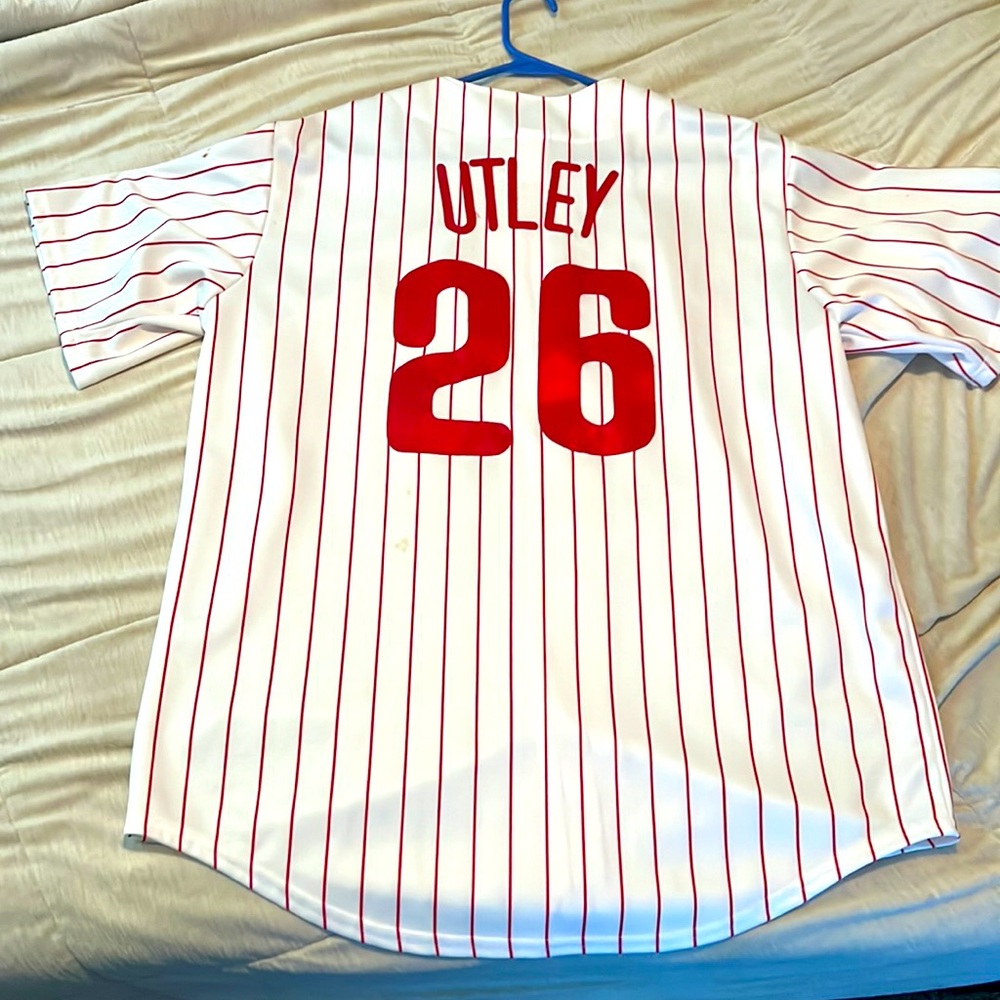 Chase Utley World Series Jersey